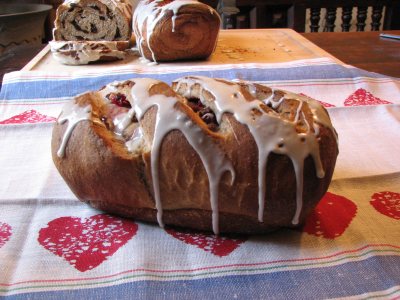 Walnut Raisin Cranberry Sourdough