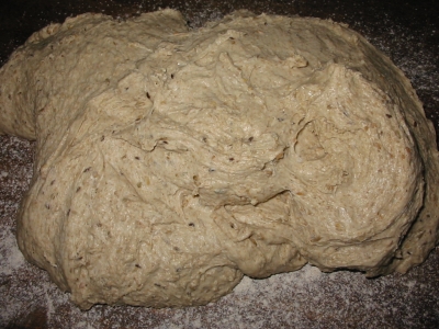 Rye dough