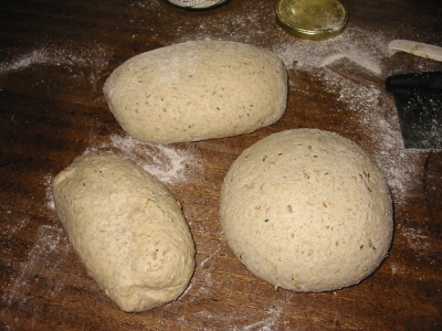 dough divided