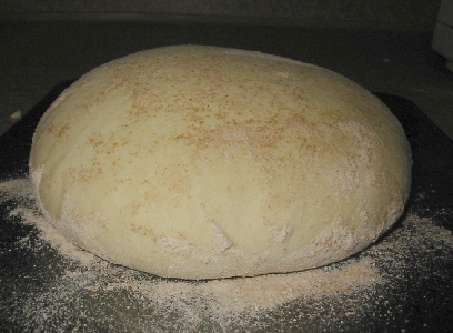 proofed dough