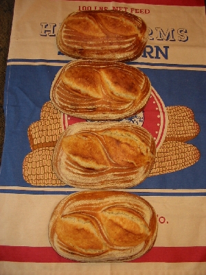 All four loaves