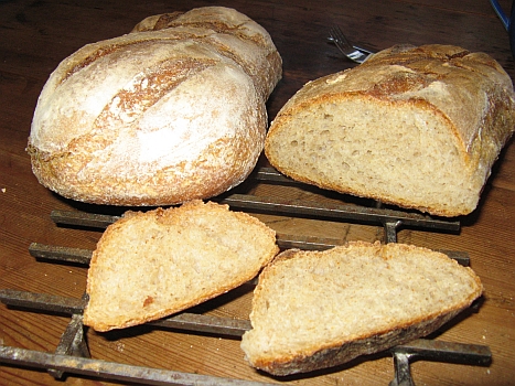 Crusty loaves