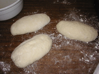 divided dough