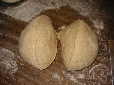 dough ready to shape