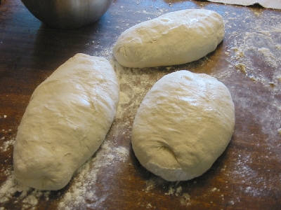 divided dough