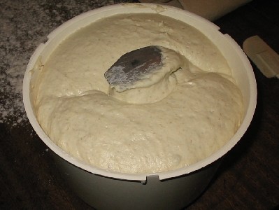 Proofed dough
