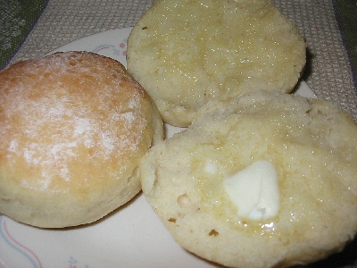 biscuits with butter