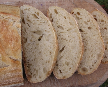 crumb of loaf one