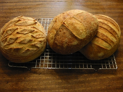 all three loaves