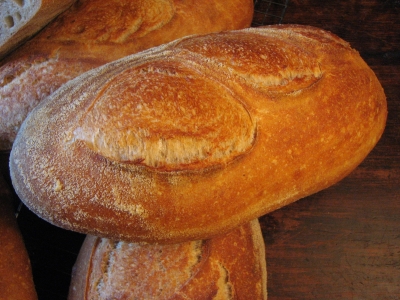 wheat white bread loaves